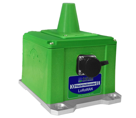 LoRaWAN LWHD-WM400 Long Distance Wireless Inclinometer Accuracy 0.005°